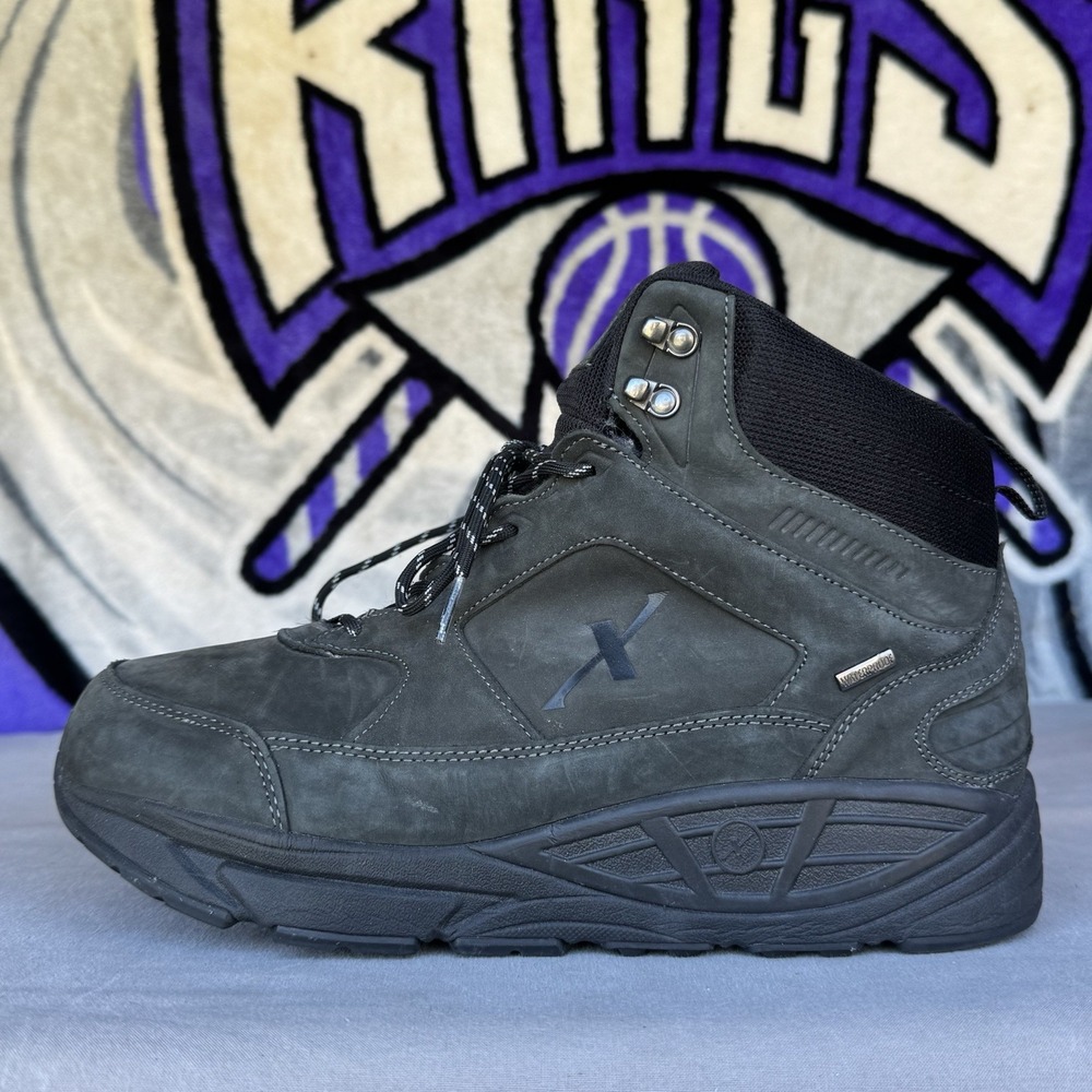 Size 11.5 - Xelero Hyperion II Hi Top Boots Mens Nubuck Stability Hiking Black